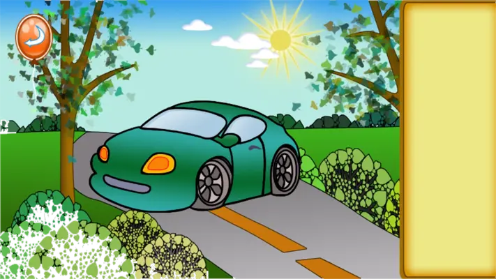 Car puzzles for toddlers android App screenshot 0